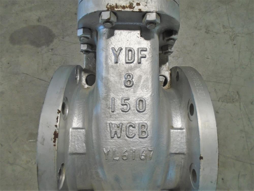 YDF 8" 150# WCB Gate Valve GA1R-WCB-5-NC